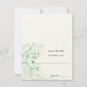 Invitation do-it-yourself vous cochez et pliez les Mariages d