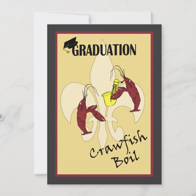 Invitation d'obtention du diplôme d'ébullition de (Devant)