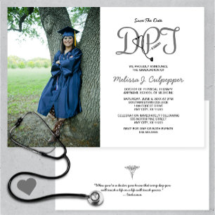 Invitation Docteur en thérapie physique