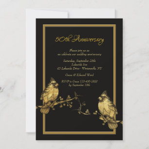 Invitation d'Oiseaux d'or