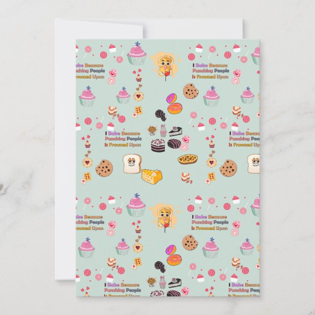 Invitation Don Des Amateurs De Cuisine : Je Cuis Parce Que Pu (Devant)