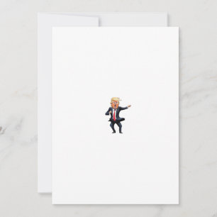 Invitation donal trump danse