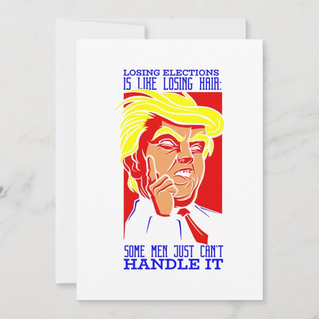 Invitation donald trump a perdu les élections (Devant)