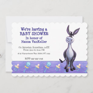 Invitation Donkey Party Centre