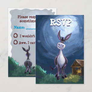 Invitation Donkey Party Centre