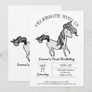Invitation Doodle d'Anniversaire
