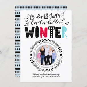 Invitation Doodle moderne scandinave PHOTO Folk Art amusant