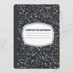 Invitation d'ordinateur portable de composition pe