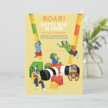 Dotty Dog Roar Soft Play 4Anniversaire