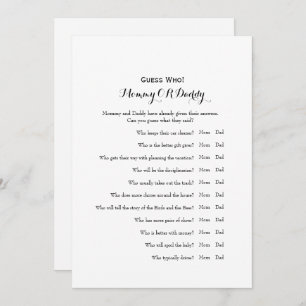 Invitation Double côté - conjecture des souhaits de jeux de