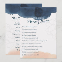 Double face - 2 x jeux de Baby shower