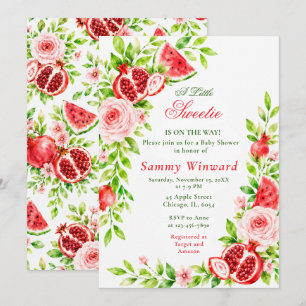 Invitation Douce Baby Shower