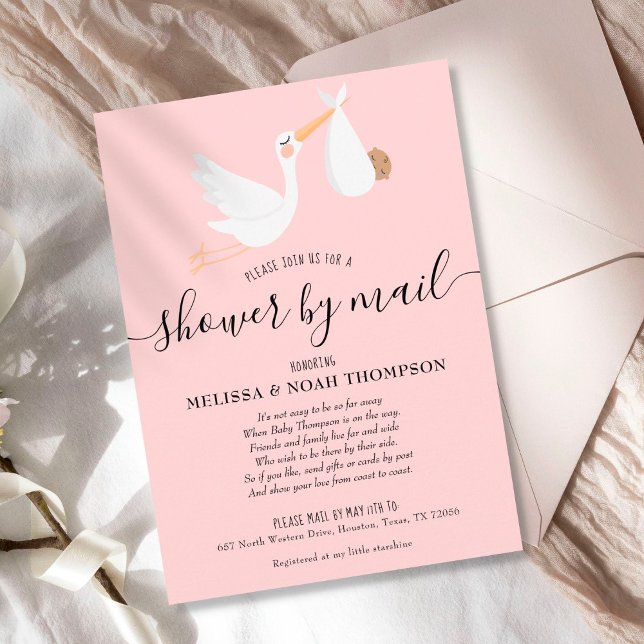 Invitation Douce Douceur par la Poste Sprinkle à Distance (Créateur téléchargé)