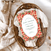 Douce Fête Bébé aux Fraises