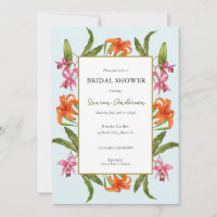 Douce Florale Tropicale Aqua et blanc pour une Bab