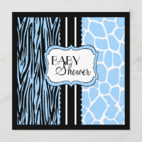 Douche animale bleue de Copie-Bébé