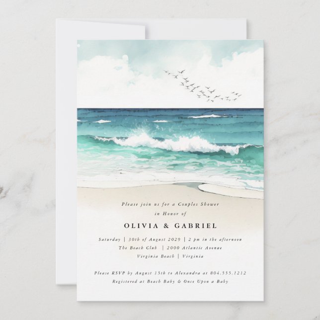 Invitation Douche CBridal (Devant)