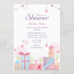 Invitation Douche d'amour Fête des mariées