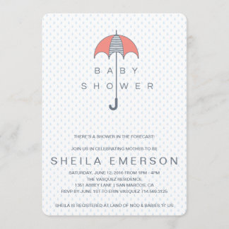 Invitation Douche Dans L'Invitation Baby shower Prévision