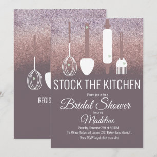 Invitation Douche de Cuisine de Mariage Douche de Cuisine Sto
