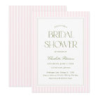 Douche de Mariage Rose Moderne Rayé