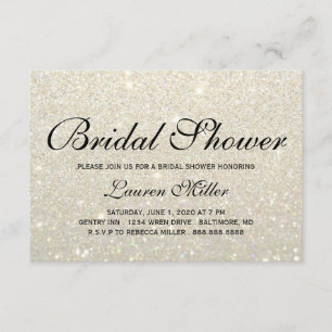 Invitation - Douche Fab Glit Gold Blanc