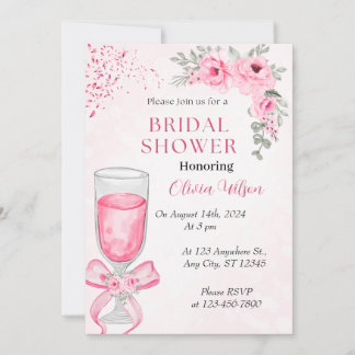 Invitation Douche nuptiale