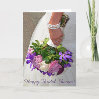 Invitation Douche nuptiale de bouquet
