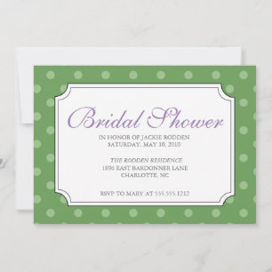 Invitation douche nuptiale {mod squad}