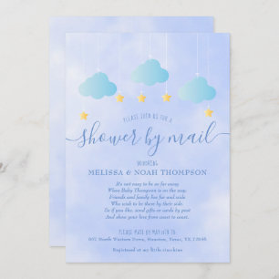 Invitation Douche Par Courrier Longue Distance Sprinkle Baby 