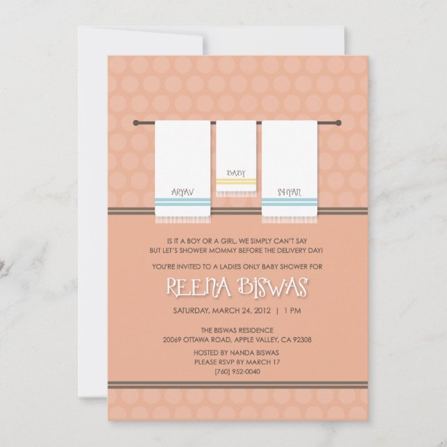 Invitation douche Reens (Devant)