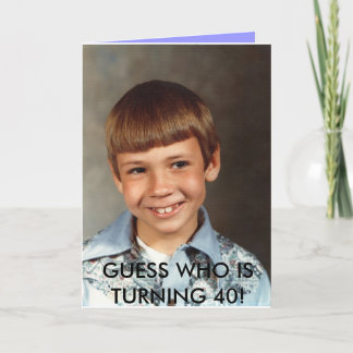 Invitation Doug#10, IMAGINEZ QUI A 40 ANS !