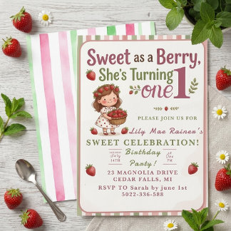 Invitation Doux comme une baie Elle fête son premier annivers