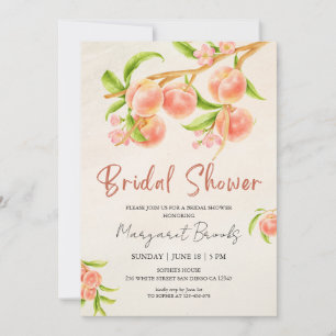 Invitation Doux comme une Fête des mariées de pêche