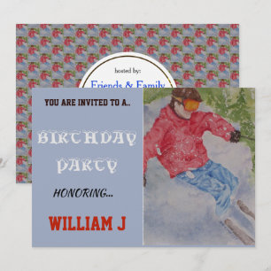 INVITATION DOWNHILL SKIER