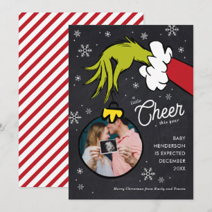 Invitation Dr. Seuss Annonce de grossesse Grinch