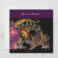 DRAGO violet pourpre noir