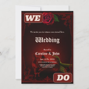 Invitation Drama of Love, le Rose gothique de Memory.