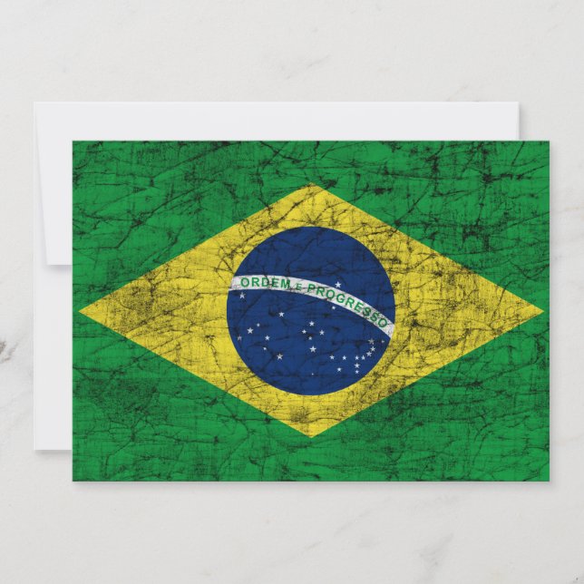 Invitation drapeau brasil (Devant)