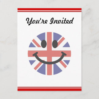 Invitation Drapeau britannique