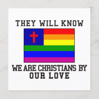 Drapeau chrétien Gay