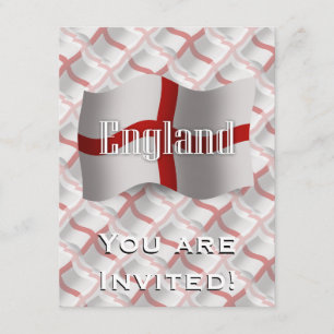 Invitation Drapeau d'Angleterre