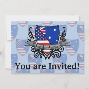 Invitation Drapeau du Bouclier australien