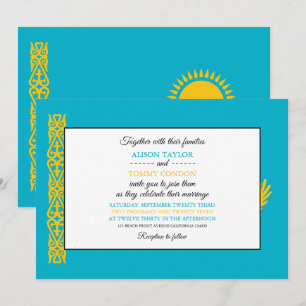 Invitation Drapeau du Kazakhstan, Drapeau du Kazakhstan Maria