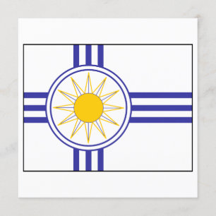 Invitation Drapeau mormon