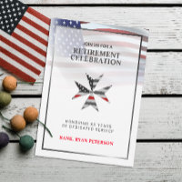 Drapeau USA | Croix de Malte Thin Red Line | Blanc