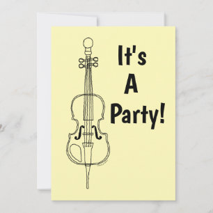 Invitation Drawing du violoncelle