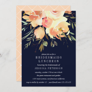 Invitation Dream Peach et Mariage d'information de la Marine
