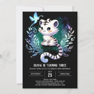 Invitation Dreamable Printable Tiger Anniversaire
