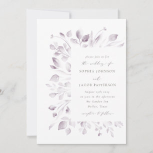 Invitation Dreamy Foliage